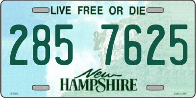 NH license plate 2857625
