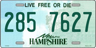 NH license plate 2857627