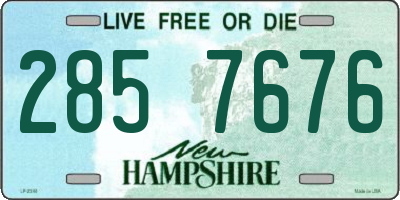 NH license plate 2857676