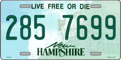 NH license plate 2857699