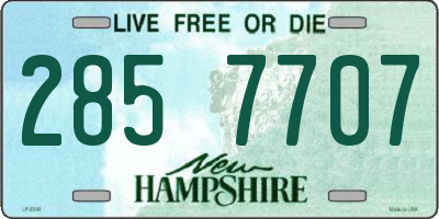 NH license plate 2857707