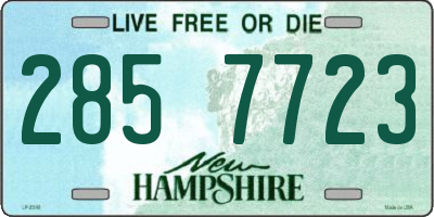 NH license plate 2857723