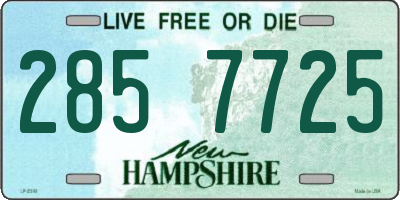 NH license plate 2857725