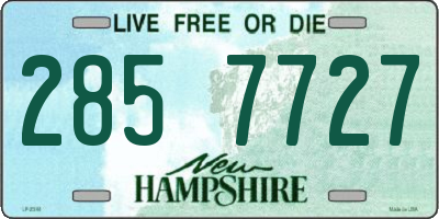 NH license plate 2857727