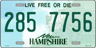 NH license plate 2857756