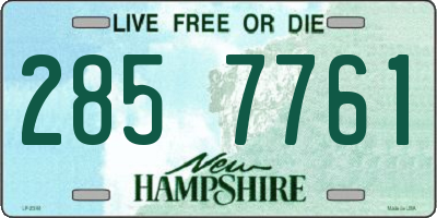 NH license plate 2857761