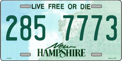 NH license plate 2857773