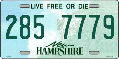 NH license plate 2857779