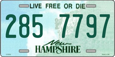 NH license plate 2857797