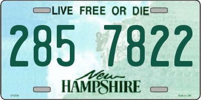 NH license plate 2857822