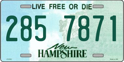 NH license plate 2857871