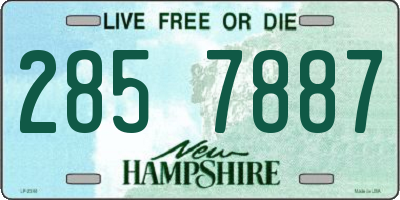 NH license plate 2857887