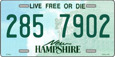 NH license plate 2857902