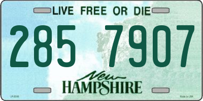 NH license plate 2857907