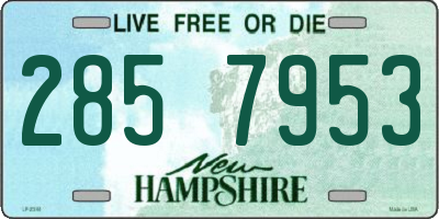 NH license plate 2857953