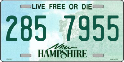 NH license plate 2857955