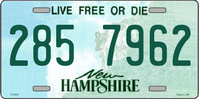NH license plate 2857962