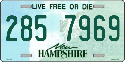 NH license plate 2857969