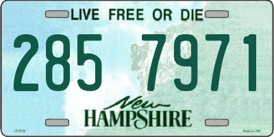 NH license plate 2857971
