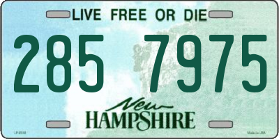 NH license plate 2857975