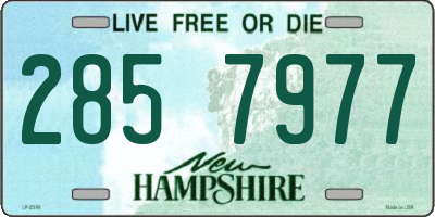 NH license plate 2857977