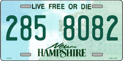 NH license plate 2858082