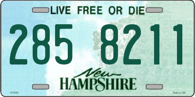 NH license plate 2858211