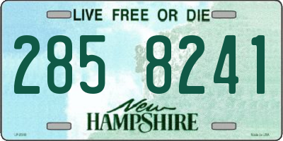 NH license plate 2858241