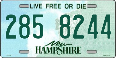 NH license plate 2858244