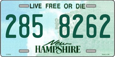 NH license plate 2858262
