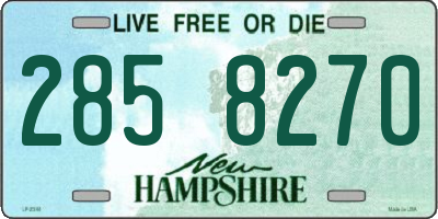 NH license plate 2858270