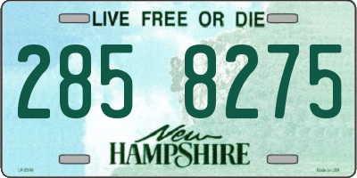 NH license plate 2858275