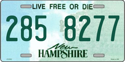 NH license plate 2858277