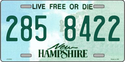 NH license plate 2858422