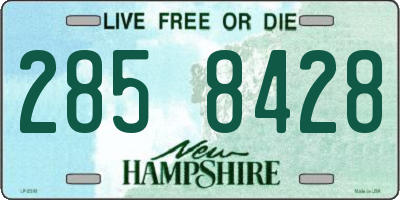 NH license plate 2858428