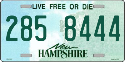 NH license plate 2858444
