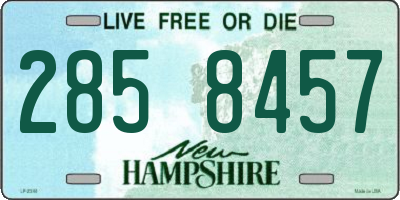 NH license plate 2858457