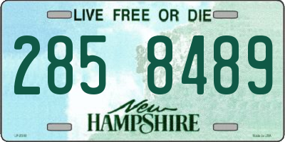 NH license plate 2858489