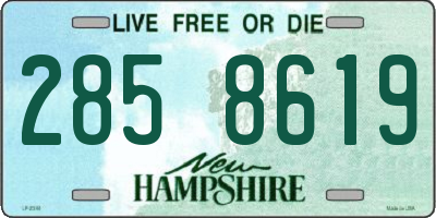 NH license plate 2858619