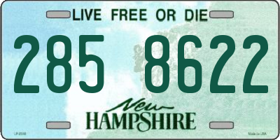 NH license plate 2858622