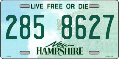 NH license plate 2858627