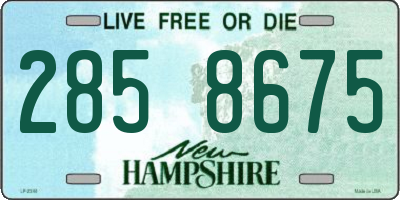 NH license plate 2858675