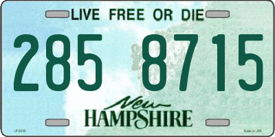 NH license plate 2858715