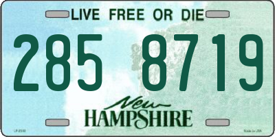 NH license plate 2858719