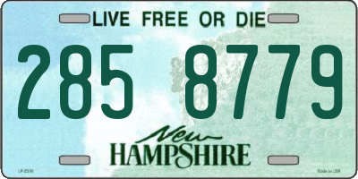 NH license plate 2858779