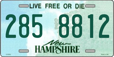 NH license plate 2858812