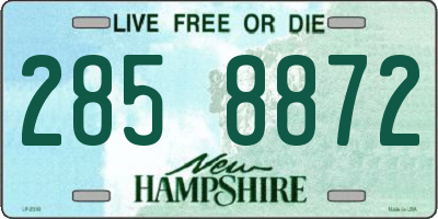 NH license plate 2858872
