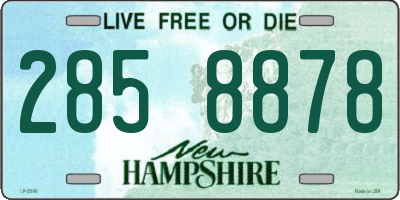 NH license plate 2858878