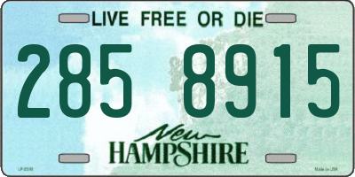 NH license plate 2858915