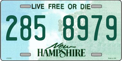 NH license plate 2858979